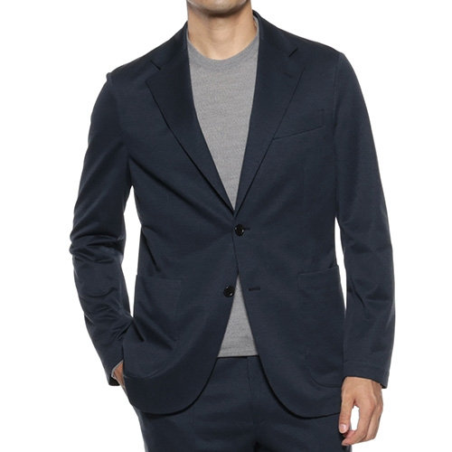 【マーシー】バーニーズニューヨーク　ネイビー ビジネスジャケット スーツ ”MANHATTAN”（2197891）｜BARNEYS NEW YORK(バーニーズ