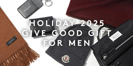 HOLIDAY 2025 GIVE GOOD GIFT FOR MEN 心あたたまるホリデーギフト