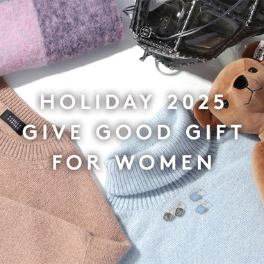 HOLIDAY 2025 GIVE GOOD GIFT FOR WOMEN 心あたたまるホリデーギフト