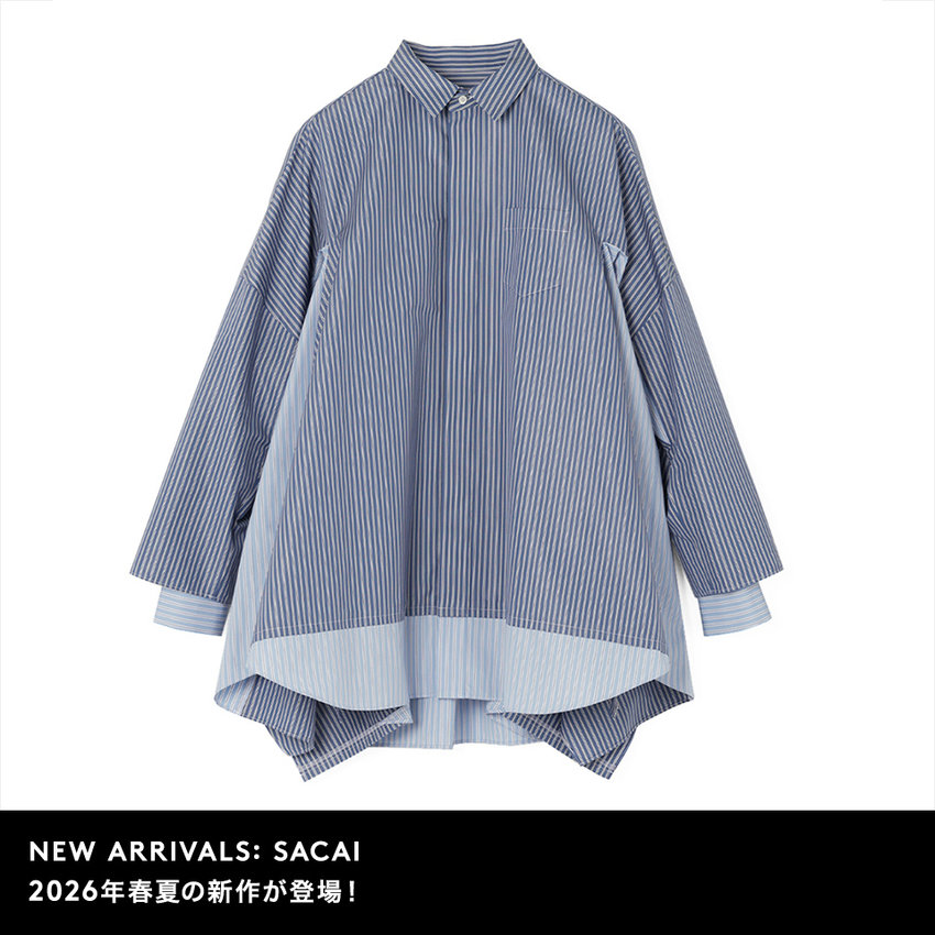 NEW ARRIVALS: SACAI 2026年春夏の新作が登場！