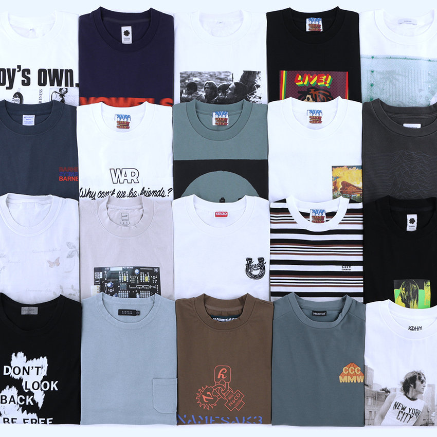 MEN'S CUT & SEWN COLLECTION 夏のマストアイテムが充実のラインナップ