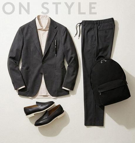 WE RECOMMEND:SET UP STYLE 大人の着回し術、ON/OFF セットアップコーデ