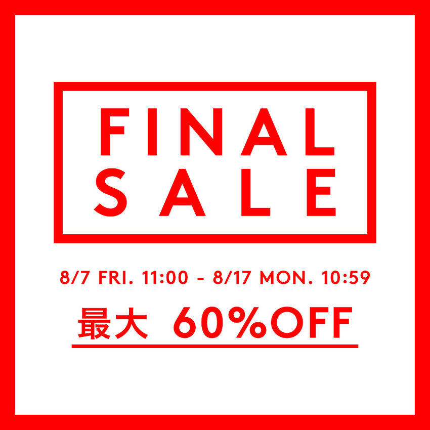 FINAL SALE