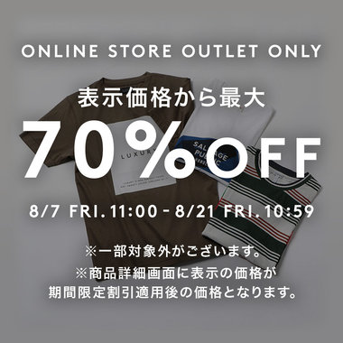 MEN'S CUT ＆ SEWN COLLECTION