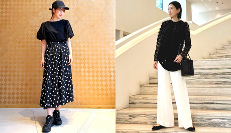 WOMEN'S MONOTONE COORDINATE 最旬の黒アイテムで作る「大人のモノトーン」コーディネート