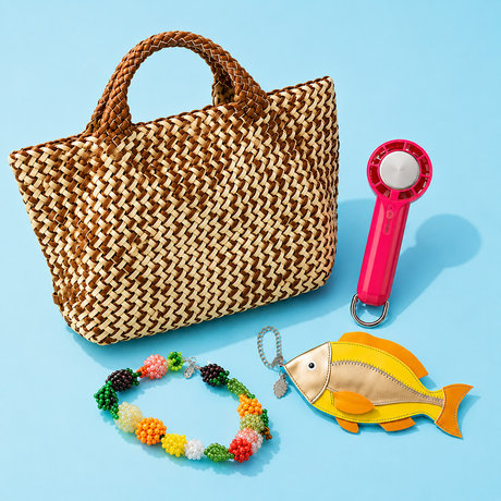 WOMEN'S SUMMER ACCESSORIES COLLECTION 夏を彩るバッグ・ジュエリー＆小物