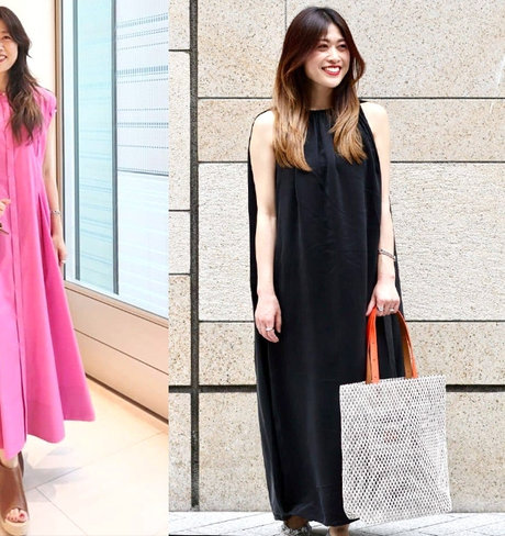 DRESS FOR HOTTEST DAYS 猛暑の日こそ、一枚で美しく