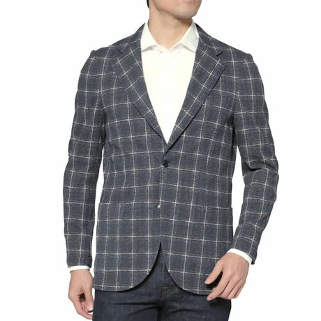 BARNEYS NEW YORK千鳥格子柄テーラードジャケット