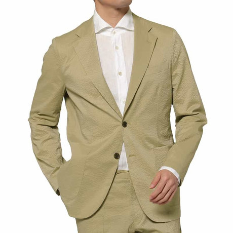 BARNEYS NEW YORKセットアップ シアサッカー素材テーラードジャケット