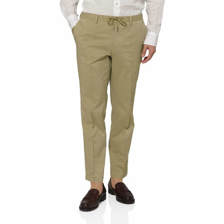 BARNEYS NEW YORKセットアップ シアサッカー素材ストレッチパンツ