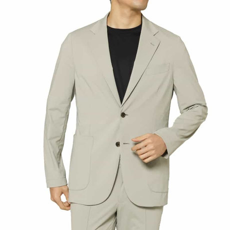 BARNEYS NEW YORKセットアップ ナイロントリコット生地テーラードジャケット