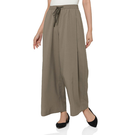 BARNEYS NEW YORK＜バーニーズ　ニューヨーク＞ ウォッシャブル ドライタッチ ドローストリングイージーパンツ