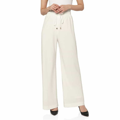 BARNEYS NEW YORK＜バーニーズ　ニューヨーク＞ セットアップ ウォッシャブル ドローストリングワイドパンツ