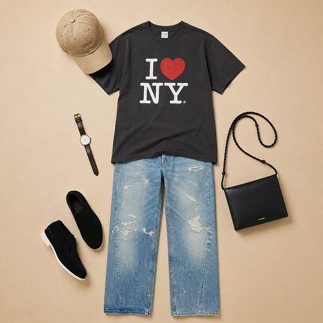♯2  I LOVE NY グラフィックTシャツ “I LOVE NY”