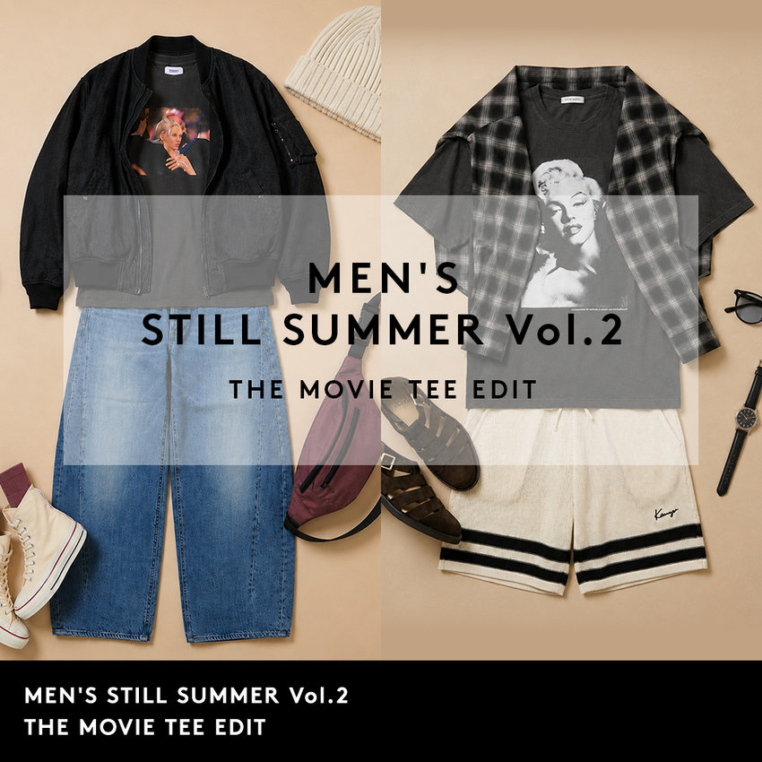 MEN'S STILL SUMMER Vol.2 THE MOVIE TEE EDIT