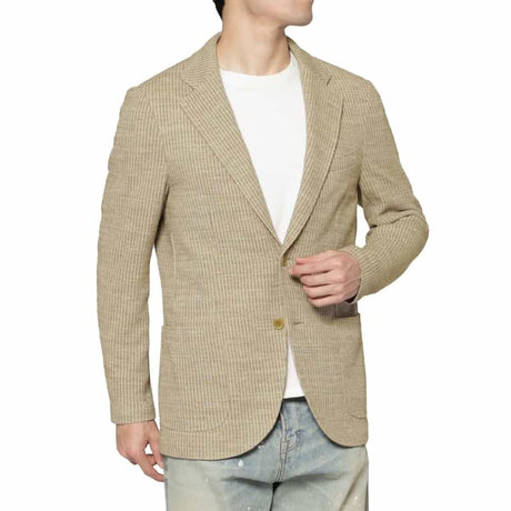 BARNEYS NEW YORKストライプ柄テーラードジャケット