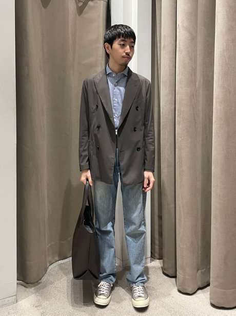 BARNEYS NEW YORKセットアップ ダブルブレストジャケット