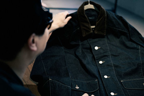 BARNEYS NEW YORKBARNEYS NEW YORK by ANCELLM　デニムカバーオール