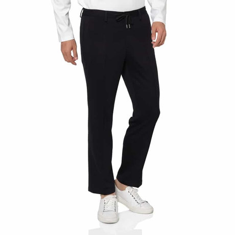 BARNEYS NEW YORK セットアップ ウール使用ストレッチパンツ(REDA社製ウール使用)