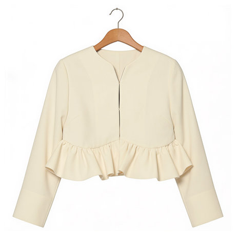 BARNEYS NEW YORK<バーニーズ ニューヨーク>セットアップ フリルヘム ボレロジャケット
