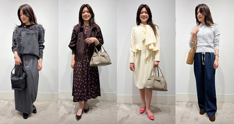 WOMEN'S READY FOR FALL 4つのキーアイテムから始める、秋のスタイリング