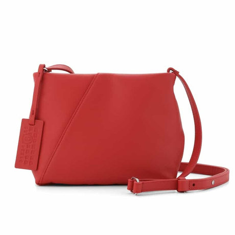 MM6 MAISON MARGIELAMM6 MAISON MARGIELA<エムエム6 メゾン マルジェラ> レザーショルダーバッグ