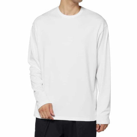 BARNEYS NEW YORKロングスリーブコットンTシャツ(ワイドフィット)