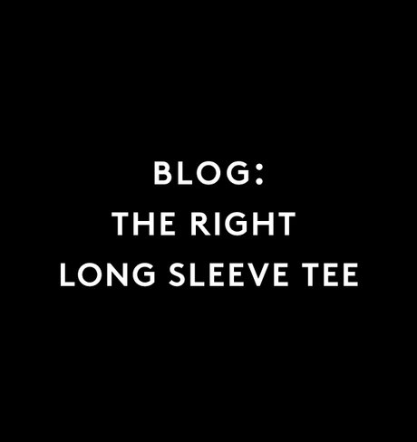 THE RIGHT LONG SLEEVE TEE 違いを知れば、自分に合う。素材とシルエットで選ぶ、大人の一枚