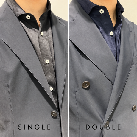 BARNEYS NEW YORK セットアップ ストレッチシングルブレストジャケット/セットアップ ストレッチダブルブレストジャケット