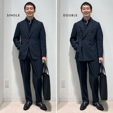 BARNEYS NEW YORK セットアップ ストレッチシングルブレストジャケット/セットアップ ストレッチダブルブレストジャケット