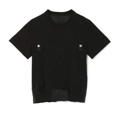 SACAI <サカイ> コンビネーション バックプリーツカットソー