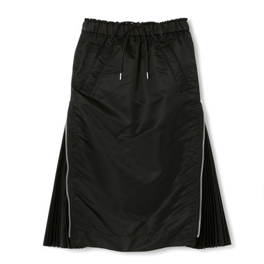 SACAI<サカイ> サイドプリーツ入りスカート