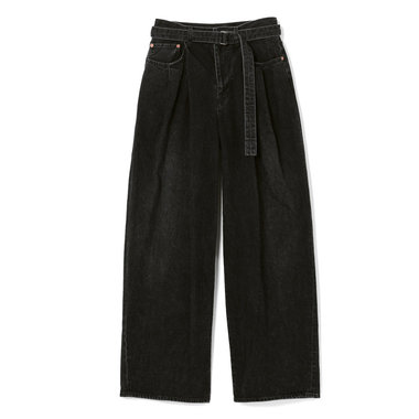 SACAI <サカイ> ベルテッドデニムパンツ
