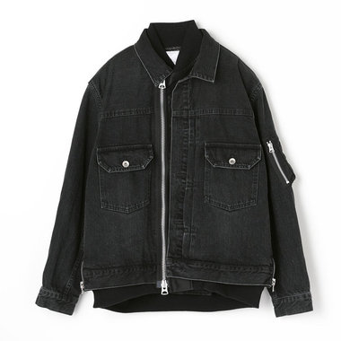 SACAI<サカイ> コンビネーション デニムジャケット