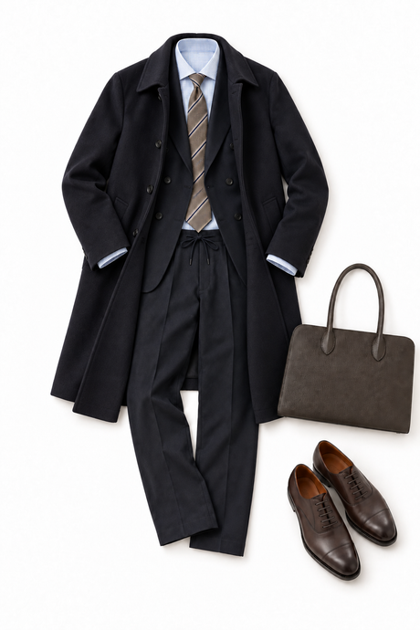 OUTER STYLE④｜コートで整える、冬のビジネス