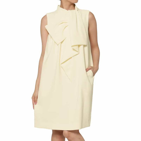 BARNEYS NEW YORKセットアップ ビッグボウ ノースリーブドレス