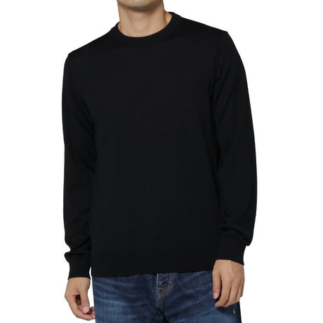 BARNEYS NEW YORK クルーネックニットプルオーバー（SUPER140s）