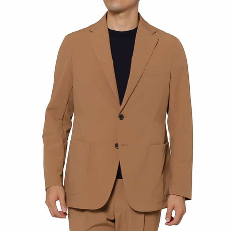 BARNEYS NEW YORK セットアップ ナイロンタフタシングルブレストジャケット