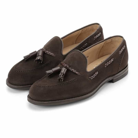 CROCKETT＆JONES CROCKETT＆JONES＜クロケット&ジョーンズ＞ スエード素材タッセル