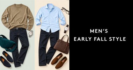 MEN’S EARLY FALL STYLE 気温20℃前後、今ちょうどいい秋の装い