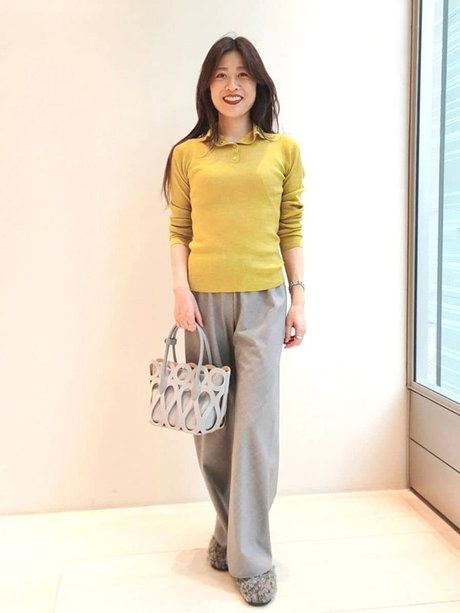 KNIT STYLE②｜秋色ニットを軽やかに