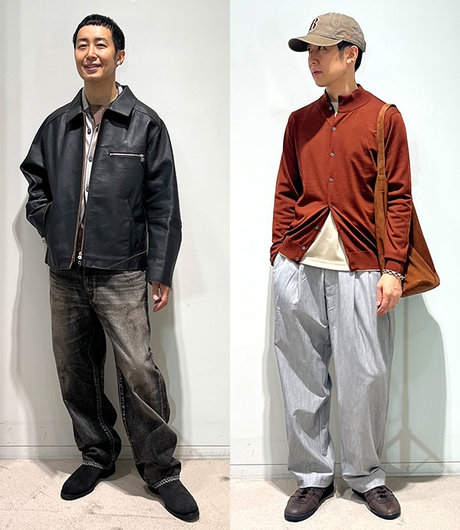 HELLO, FALL & WINTER! MEN’S KNIT & OUTER STYLING ニットとアウターでつくる、秋冬の装い