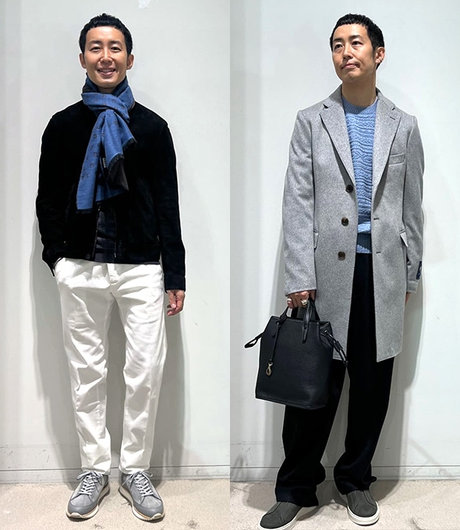 HELLO, FALL & WINTER! MEN’S KNIT & OUTER STYLING ニットとアウターでつくる、秋冬の装い