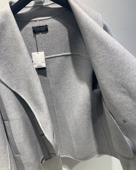 BARNEYS NEW YORK ＜バーニーズ　ニューヨーク＞BARNEYS NEW YORK ＜バーニーズ　ニューヨーク＞ ダブルフェイス メルトンショールコート