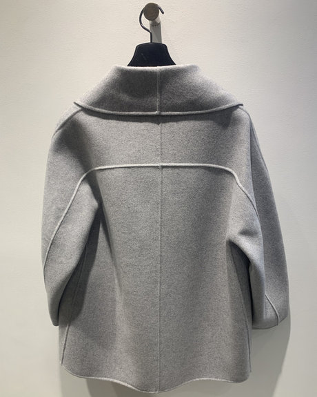 BARNEYS NEW YORK ＜バーニーズ　ニューヨーク＞BARNEYS NEW YORK ＜バーニーズ　ニューヨーク＞ ダブルフェイス メルトンショールコート