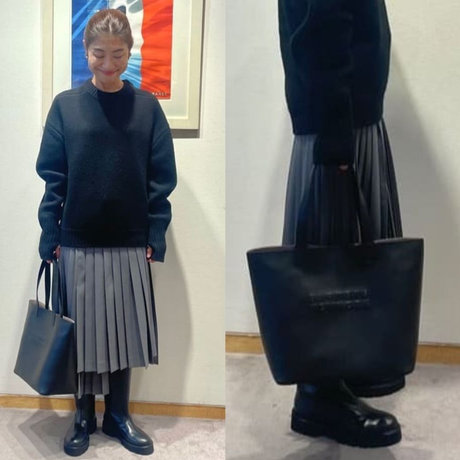 BARNEYS NEW YORKロゴトートバッグ （Ｍ）