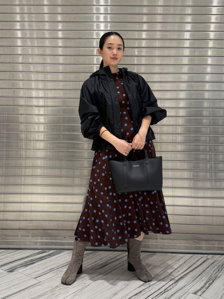 BARNEYS NEW YORKロゴ入りマイクロファイバー ミニトートバッグ