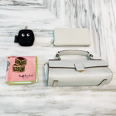 BARNEYS NEW YORK 2WAY フラップ ワンハンドルバッグ
